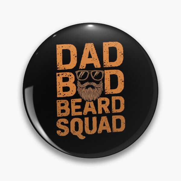 Item preview, Fun Stylish Dad Bod Beard Squad designed and sold by InsanseCreation.