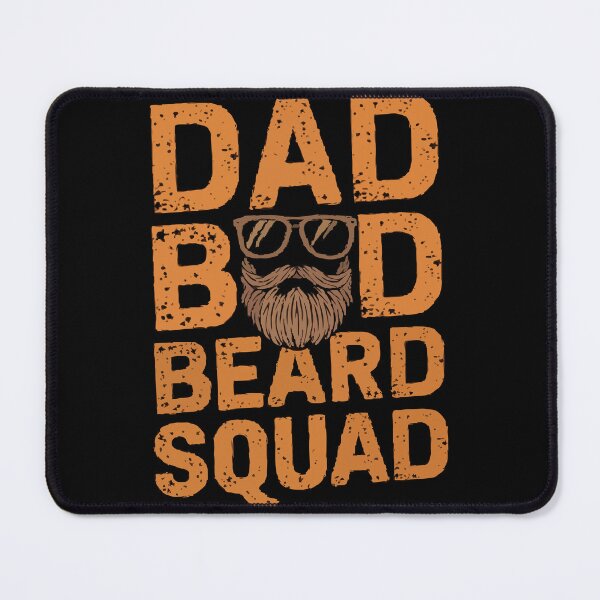 Item preview, Fun Stylish Dad Bod Beard Squad designed and sold by InsanseCreation.