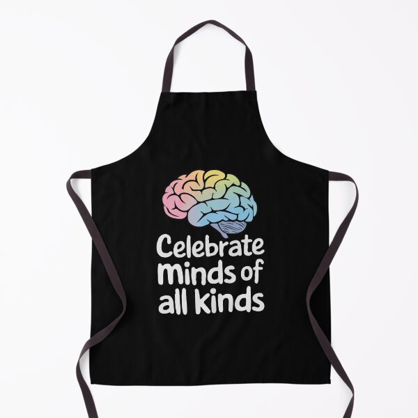Item preview, Celebrate Minds of All Kinds Autism Quote designed and sold by InsanseCreation.