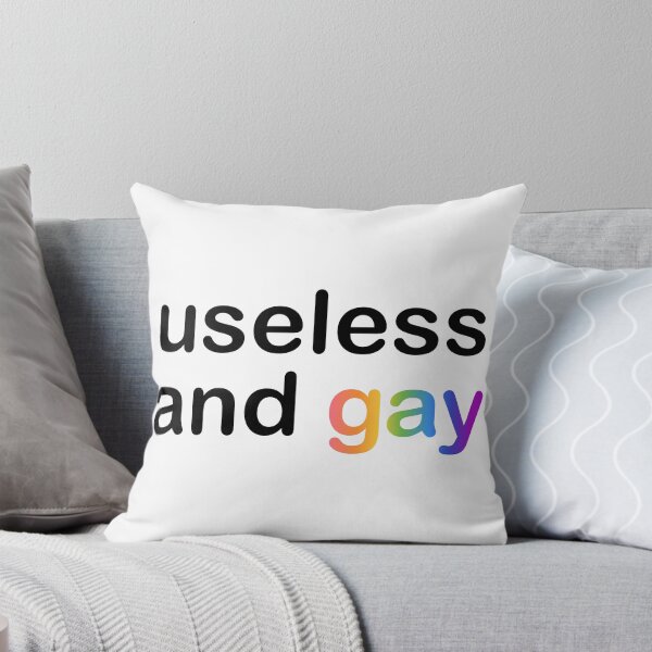Item preview, useless and gay designed and sold by Tinybluebird.