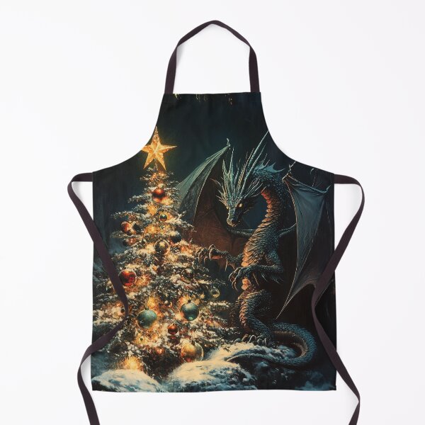 Item preview, Majestic Dragon and the Christmas Tree designed and sold by LonesomeKnight.