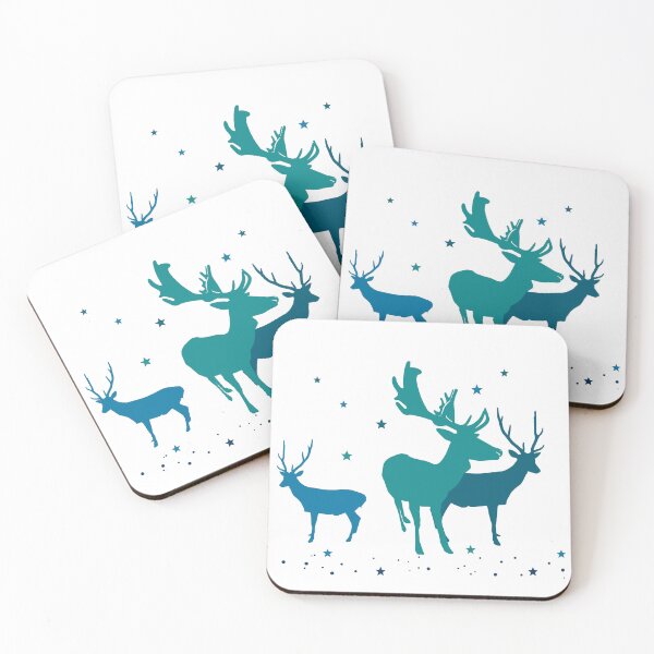 Item preview, Christmas elks designed and sold by Kritzel-Claudi.