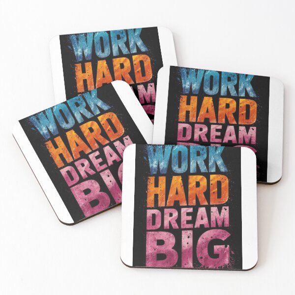 Item preview, Work hard dream big  designed and sold by samrat7487.