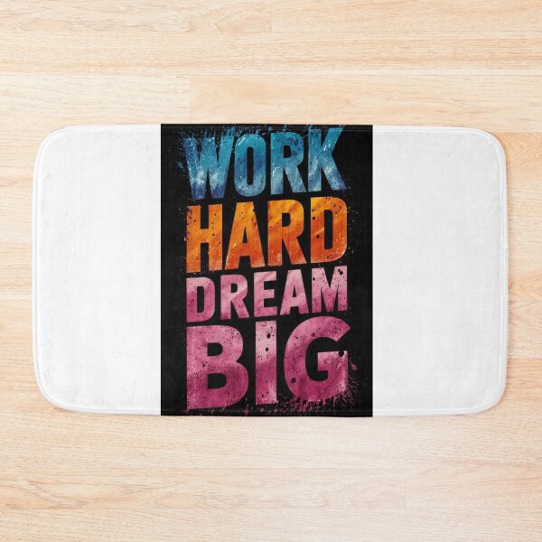 Item preview, Work hard dream big  designed and sold by samrat7487.