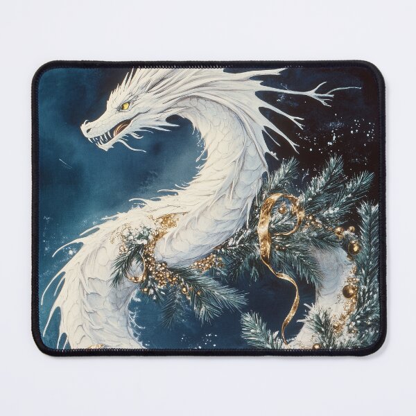 Item preview, Winter’s White Dragon designed and sold by LonesomeKnight.