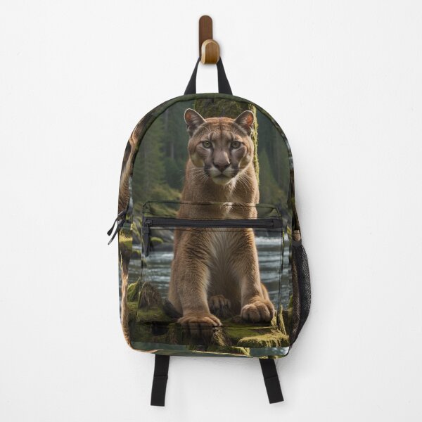 Item preview, Cougar Wildlife Scene designed and sold by Skye Ryan-Evans.