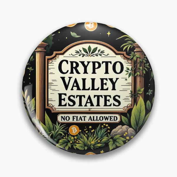 Item preview, Crypto Valley Estates: Fiat-Free Zone designed and sold by nbg2012.