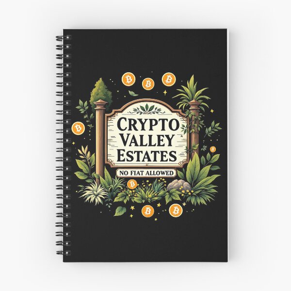 Item preview, Crypto Valley Estates: Fiat-Free Zone designed and sold by nbg2012.
