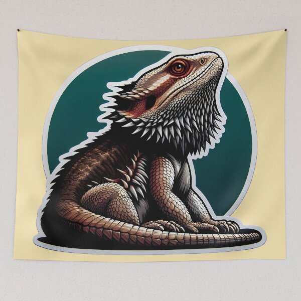 Item preview, Bearded Dragon Art #23 | Bearded Dragon Lovers designed and sold by ksgraphics222.