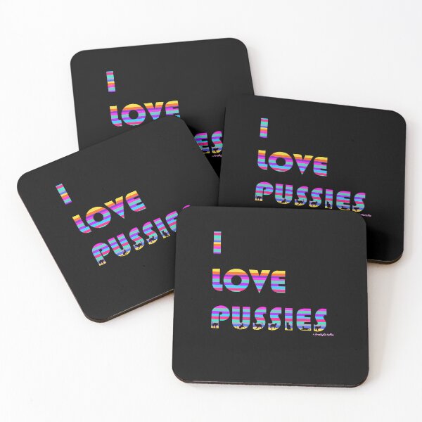 Item preview, I Love Pussies designed and sold by TrashyCutiePie.
