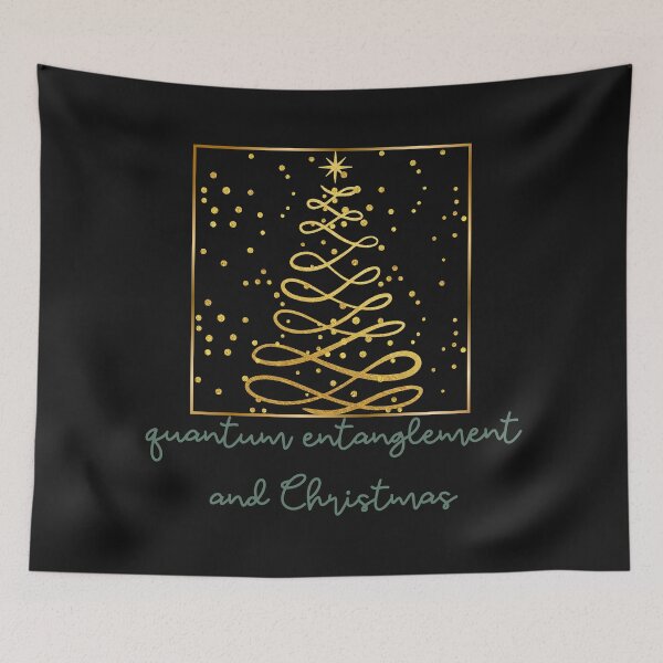 Item preview, quantum entanglement and christmas designed and sold by Betinka.