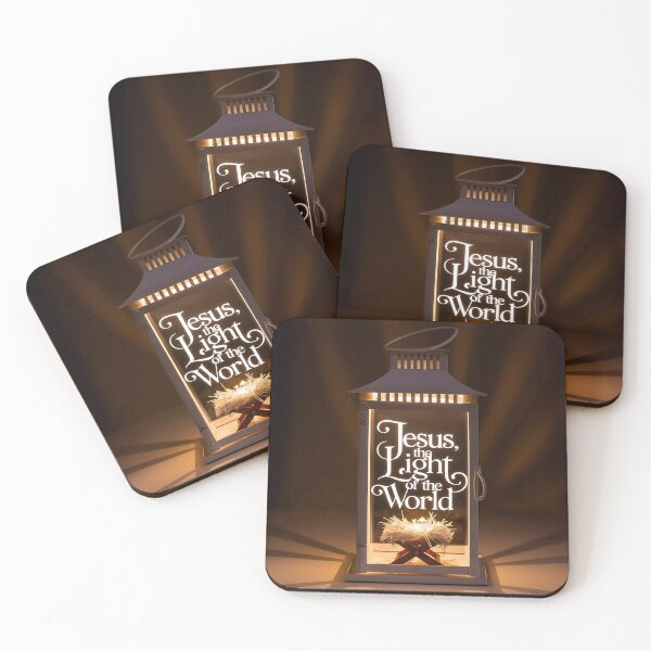 Item preview, Jesus, the Light of the World - Glowing Lantern designed and sold by digitalscrabble.