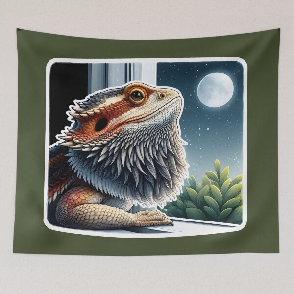 Item preview, Bearded Dragon Art #27 | Bearded Dragon Lovers designed and sold by ksgraphics222.