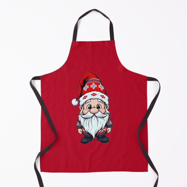 Item preview, Festive Christmas Gnome with a Cheerful Holiday Spirit designed and sold by Pickmash.