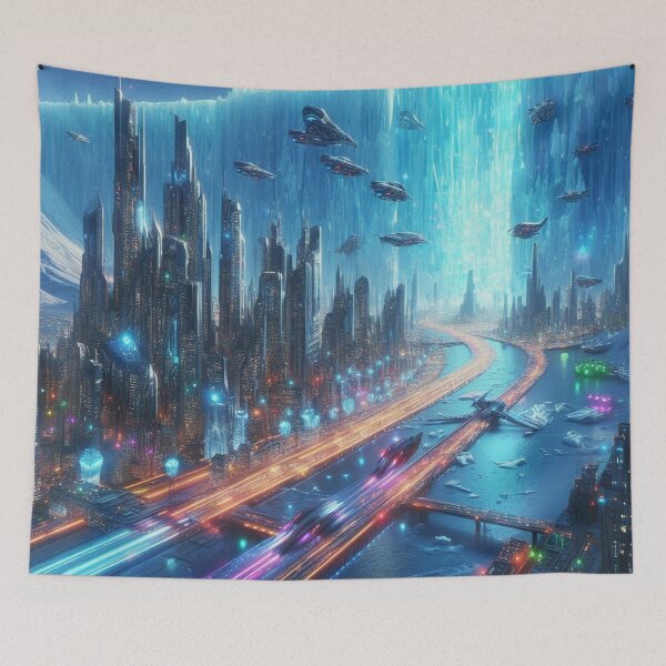 Item preview, Ice Wall City designed and sold by WyckedLynn.