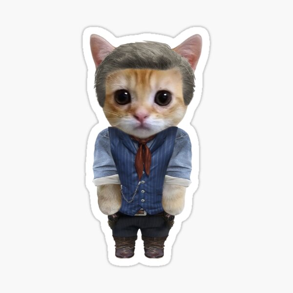 Vista previa del artículo con la obra «Gatito de Oseas Matthews», diseñado y vendido por RDRazzmatazz.