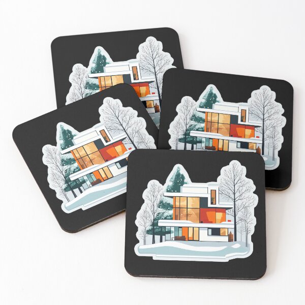 Item preview, Winter Architect's House Perfect Gifts For Architects designed and sold by Fiboarty.