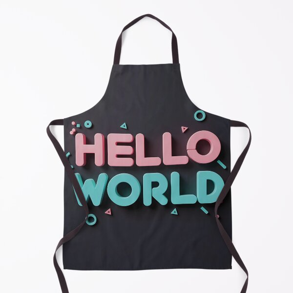 Item preview, Hello World designed and sold by DelyCada.
