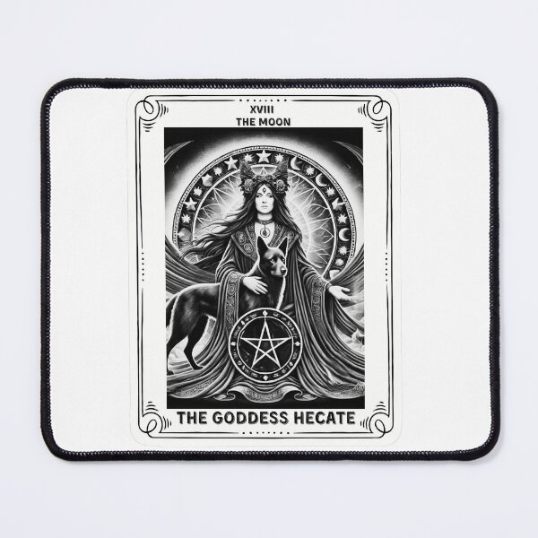 Item preview,  The Goddess Hecate tarot card the moon designed and sold by MilkyForest.