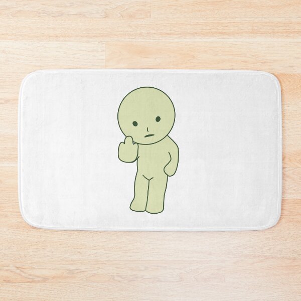 Item preview, middle finger smiski designed and sold by simpleactivist.