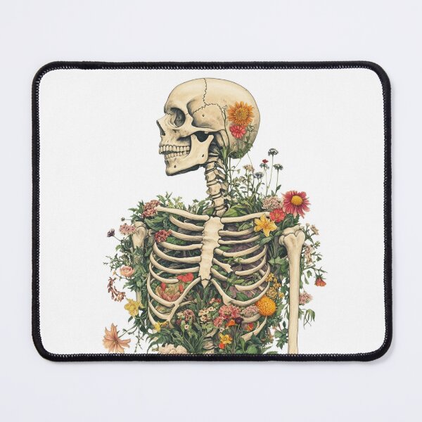Item preview, Skeleton With Flowers Growing designed and sold by HardysHouse.