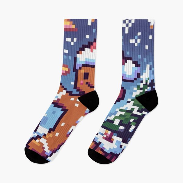 Item preview, Funny and cute pixelated Christmas gingerbread man, Holiday theme, festive cookie, Christmas sweets designed and sold by Sugar Wisdom .