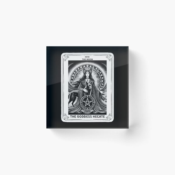 Item preview,  The Goddess Hecate tarot card the moon designed and sold by MilkyForest.