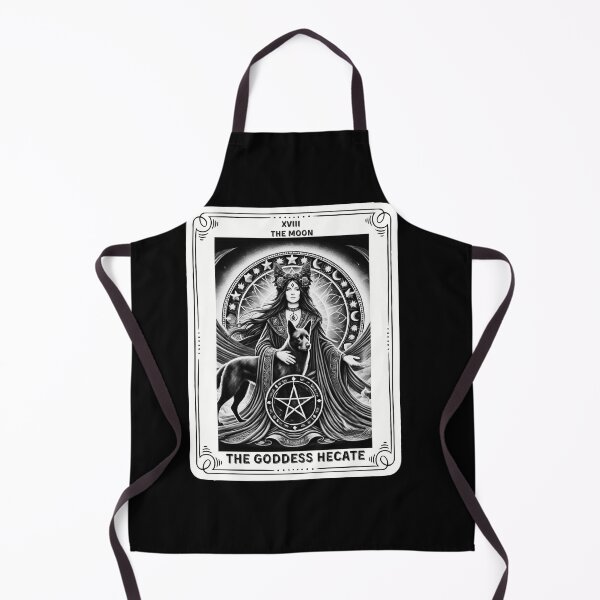 Item preview, The Goddess Hecate tarot card the moon designed and sold by MilkyForest.
