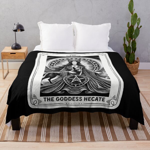 Item preview,  The Goddess Hecate tarot card the moon designed and sold by MilkyForest.