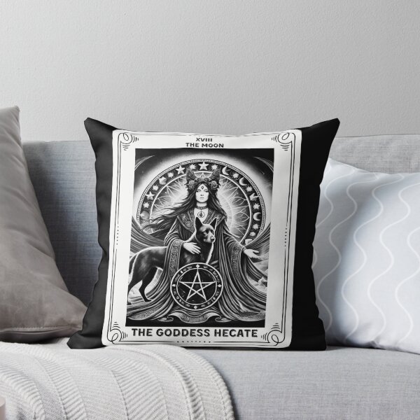 Item preview,  The Goddess Hecate tarot card the moon designed and sold by MilkyForest.