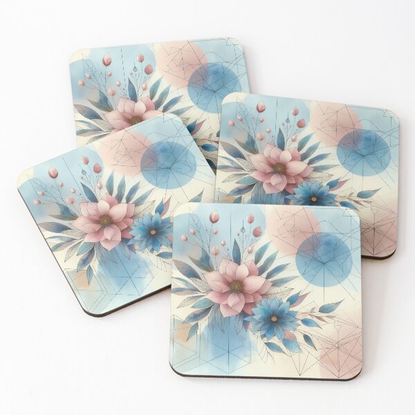 Item preview, Blue Abstract Flowers  designed and sold by GraphicsClub.