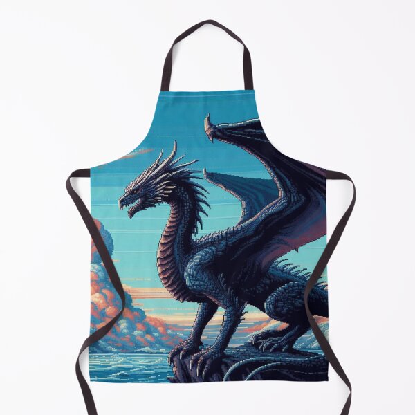 Item preview, dragon on a cliff designed and sold by TheMysticCats.
