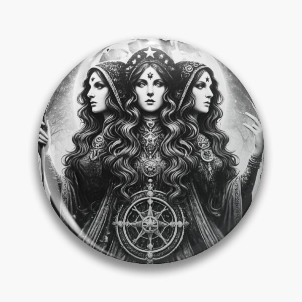 Item preview,  The Goddess Hecate tarot card the moon designed and sold by MilkyForest.