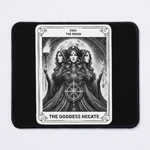 Item preview,  The Goddess Hecate tarot card the moon designed and sold by MilkyForest.