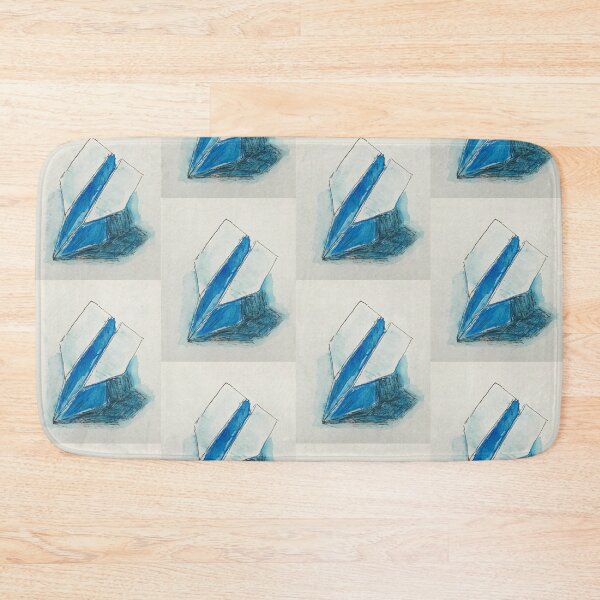Item preview, A blue shadowed paper airplane designed and sold by SHARON NAKAR.