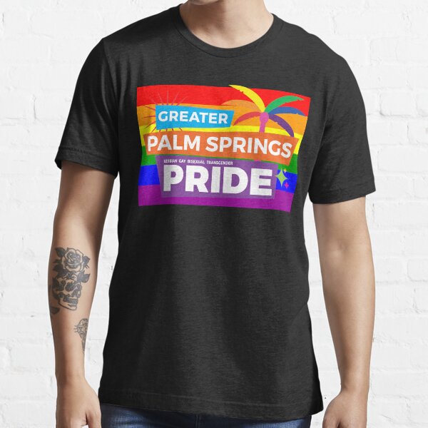 "Palm Springs Gay Pride Palm Springs LGBT Palm Springs Rainbow Flag