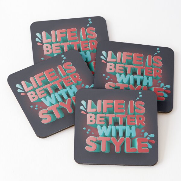 Item preview, Life is better with style. designed and sold by DelyCada.