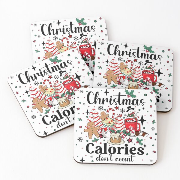 Item preview, Christmas Calories Don’t Count – Festive Baked Goodies Art designed and sold by MixinMadness.