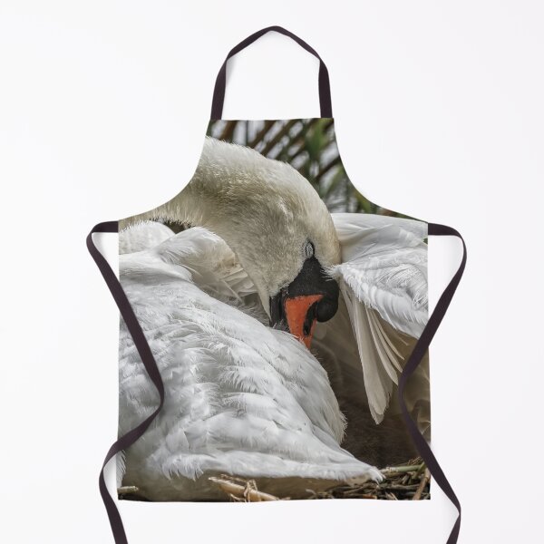 Item preview, Swan mothers embrace designed and sold by HelkoryoArt.