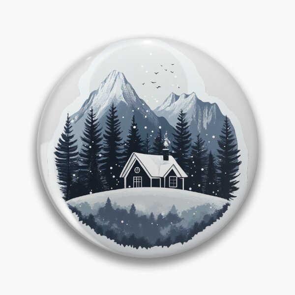 Artikelvorschau, Winterhaus Schöne Geschenke für Winterliebhaber entworfen und verkauft von Fiboarty.
