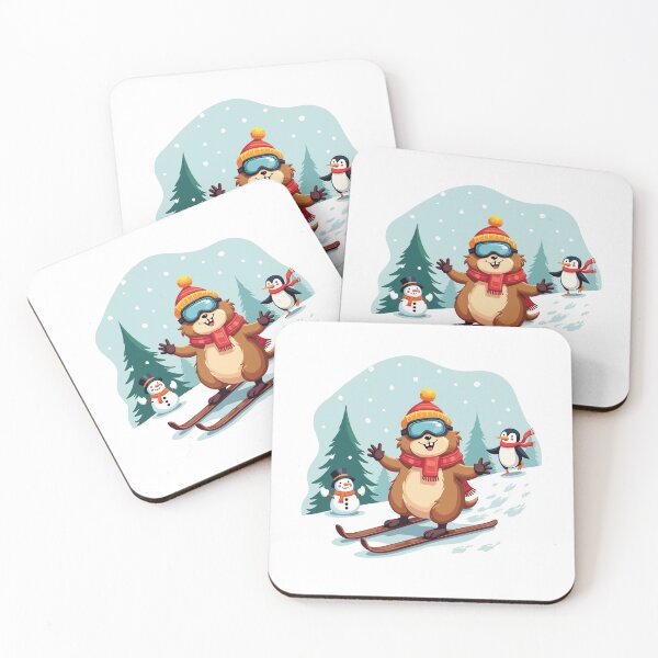 Item preview, Winter Capybara Adventure designed and sold by Krasnovaovaova.