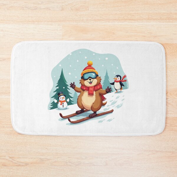 Item preview, Winter Capybara Adventure designed and sold by Krasnovaovaova.