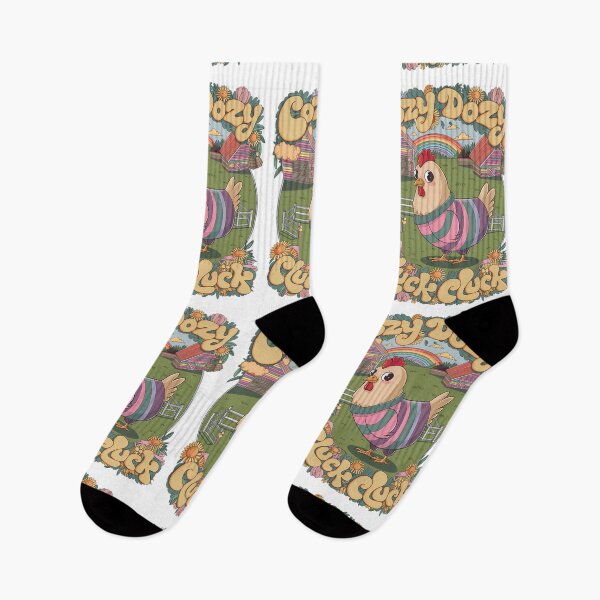 Item preview, Cozy Dozy Cluck Cluck Cute Chicken Farm Design designed and sold by CoolCrazyQuirky.