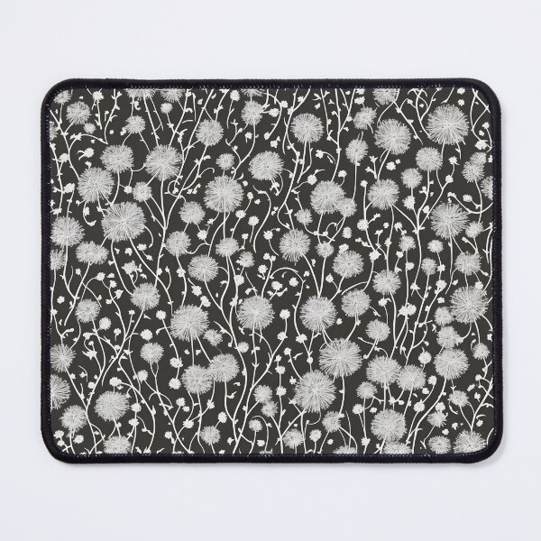 Item preview, Black and White Dandelion Pattern designed and sold by Fab-Haven.