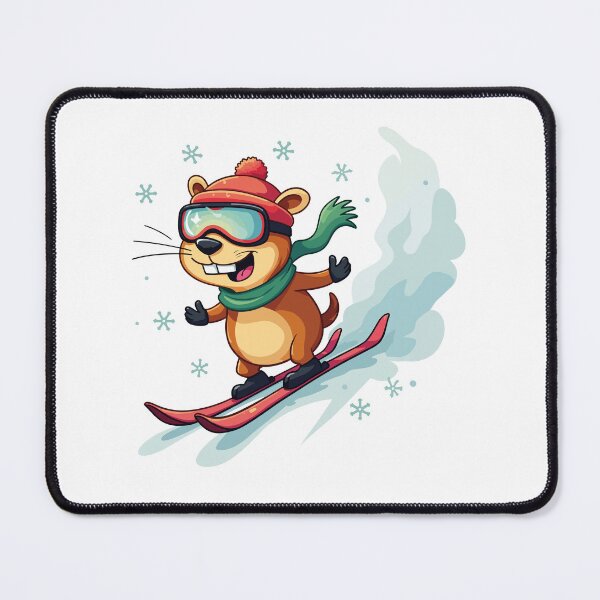 Item preview, Winter Capybara Adventure designed and sold by Krasnovaovaova.