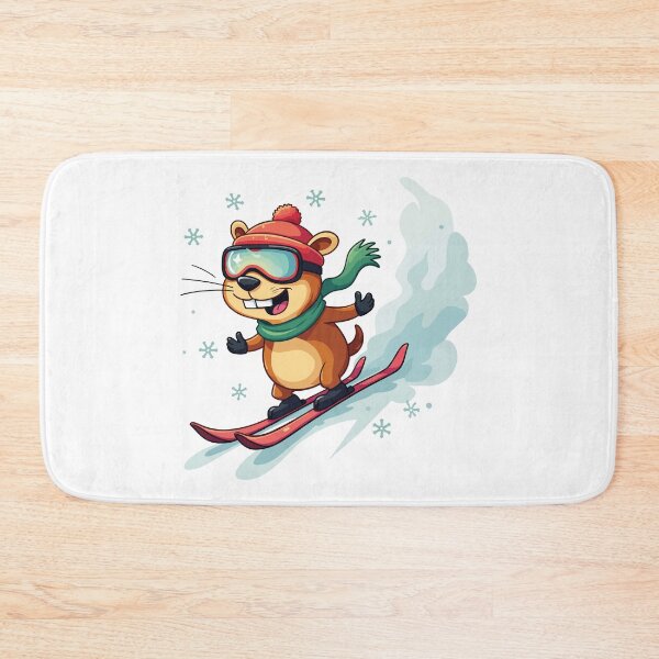 Item preview, Winter Capybara Adventure designed and sold by Krasnovaovaova.