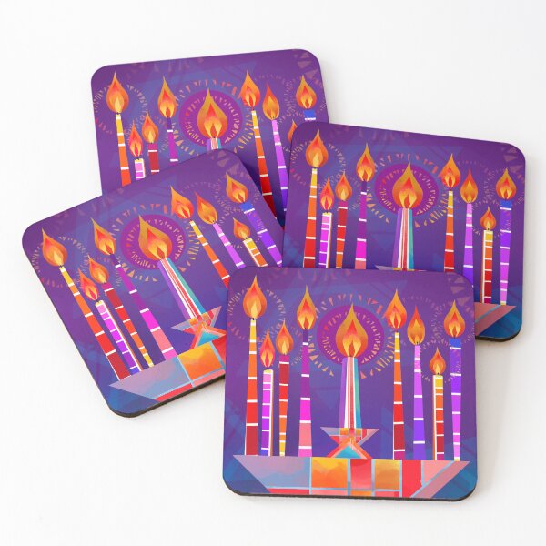 Item preview, Geometric Hanukkah Greeting Card designed and sold by Mila  Sviderskaya.