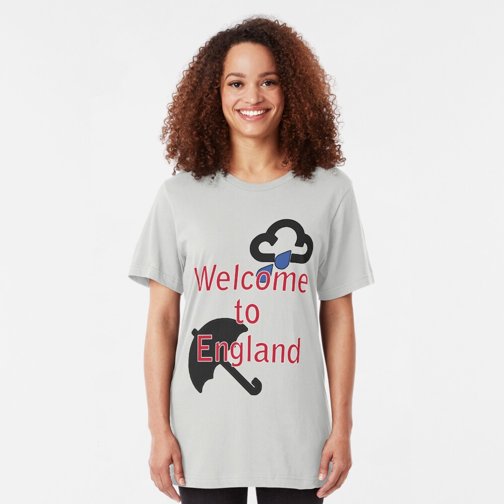 Welcome to England! Slim Fit T-Shirt