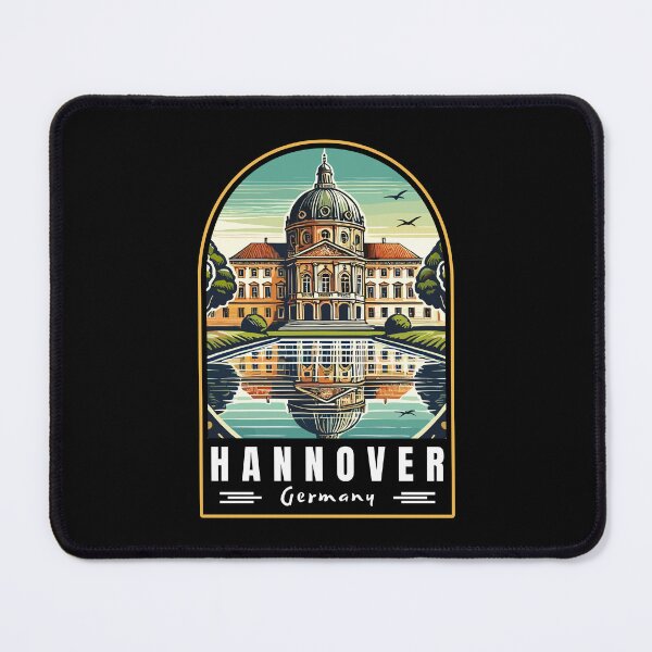 Item preview, Retro Hannover Lower Saxony in Germany Art Travel Landscape designed and sold by MaateoDesign.