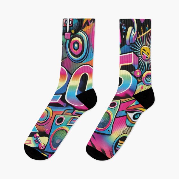 Item preview, Smile Colorful skate 2025 designed and sold by DofinaSur.